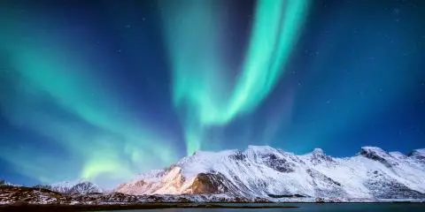 Titelbild für Winterzauber Skandinavien – Faszination Polarlichter