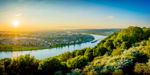 Titelbild für Fahrradtour über die schönsten Radwege an Rhein, Mosel, Nahe & Lahn